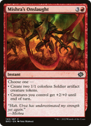 Mishra's Onslaught (BRO-143) [The Brothers' War] Foil