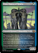 Omo, Queen of Vesuva (M3C-022) [Modern Horizons 3 Commander] Etched Foil