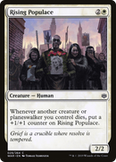 Rising Populace (WAR-029) [War of the Spark] Foil