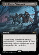 Lich-Knights' Conquest (Extended Art) (WOE-338) [Wilds of Eldraine]