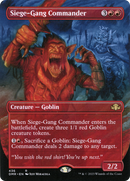 Siege-Gang Commander (Borderless) (DMR-436) [Dominaria Remastered]