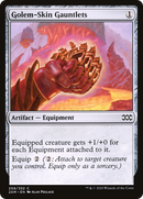 Golem-Skin Gauntlets (2XM-259) [Double Masters] Foil