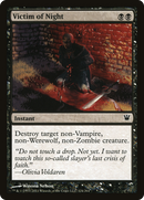 Victim of Night (ISD-124) [Innistrad] Foil