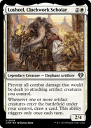 Losheel, Clockwork Scholar (CMM-038) [Commander Masters] Foil