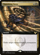 Vanishing Verse (Extended Art) (STX-354) [Strixhaven: School of Mages] Foil