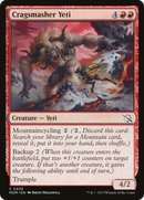 Cragsmasher Yeti (MOM-333) [March of the Machine] Foil