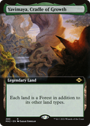 Yavimaya, Cradle of Growth (Extended Art) (MH2-480) [Modern Horizons 2] Foil