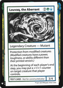 Louvaq, the Aberrant (CMB1-095) [Mystery Booster Playtest Cards 2019]