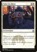 Valor in Akros (A25-038) [Masters 25] Foil