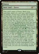 Forest (SLD-258) (Full-Text Lands) [Secret Lair Drop] Foil