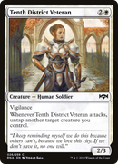 Tenth District Veteran (RNA-026) [Ravnica Allegiance] Foil