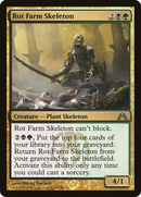 Rot Farm Skeleton (DGM-098) [Dragon's Maze] Foil