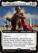 Taranika, Akroan Veteran (Extended Art) (THB-303) [Theros Beyond Death] Foil
