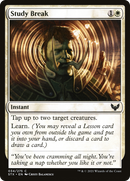 Study Break (STX-034) [Strixhaven: School of Mages] Foil