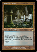Watery Grave (Retro Frame) (RVR-415) [Ravnica Remastered] Foil