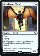 Doorkeeper Thrull (PRE-013) [Murders at Karlov Manor Promos] Foil