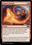 Frantic Firebolt (WOE-130) [Wilds of Eldraine]