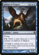Sphinx of Magosi (ROE-089) [Rise of the Eldrazi] Foil