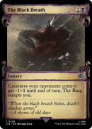 The Black Breath (Showcase Scrolls) (LTR-529) [The Lord of the Rings: Tales of Middle-earth] Foil