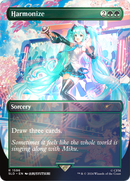 Harmonize (Rainbow Foil) (SLD-1596★) (Borderless) [Secret Lair Drop] Foil