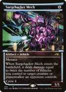 Surgehacker Mech (Showcase) (NEO-405) [Kamigawa: Neon Dynasty] Foil