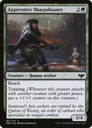 Apprentice Sharpshooter (VOW-185) [Innistrad: Crimson Vow] Foil