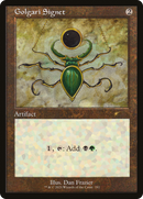 Golgari Signet (SLD-292) [Secret Lair Drop] Etched Foil