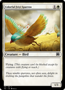 Colorful Feiyi Sparrow (PZ2-70811) [Treasure Chest]