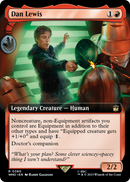 Dan Lewis (Extended Art) (WHO-380) [Doctor Who] Foil