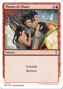 Throes of Chaos (White Border) (MB2-062) [Mystery Booster 2]
