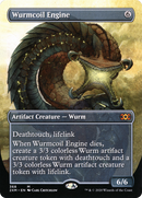 Wurmcoil Engine (2XM-368) (Borderless) [Double Masters] Foil