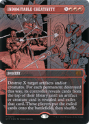Indomitable Creativity (Textured Foil) (OTP-072) (Borderless) [Breaking News] Foil