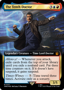 The Tenth Doctor (Extended Art) (Surge Foil) (WHO-1037) [Doctor Who] Foil