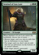 Sentinel of Lost Lore (WOE-184) [Wilds of Eldraine] Foil