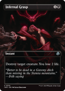Infernal Grasp (Borderless) (INR-310) [Innistrad Remastered]