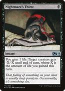 Nightmare's Thirst (M19-111) [Core Set 2019] Foil