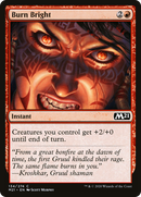 Burn Bright (M21-134) [Core Set 2021] Foil