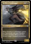 Ruthless Lawbringer (PPOTJ-372) [Promo Pack: Outlaws of Thunder Junction] Foil
