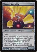 Thopter Assembly (LARP-140) [Mirrodin Besieged Promos] Foil