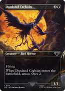 Dunland Crebain (Borderless) (LTR-411) [The Lord of the Rings: Tales of Middle-earth] Foil