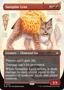 Sunspine Lynx (Borderless) (BLB-292) (Showcase) [Bloomburrow]