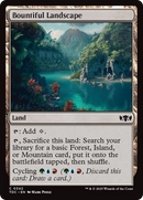 Bountiful Landscape (TDC-342) [Commander: Tarkir: Dragonstorm]