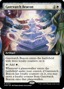 Gatewatch Beacon (Extended Art) (CMM-754) [Commander Masters] Foil