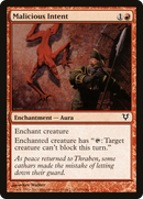 Malicious Intent (AVR-147) [Avacyn Restored] Foil