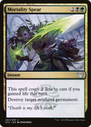 Mortality Spear (STX-207) [Strixhaven: School of Mages] Foil