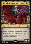 Niv-Mizzet, Supreme (Showcase) (MAT-090) [March of the Machine: The Aftermath] Foil