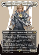 Dion, Bahamut's Dominant (Borderless) (FIN-376) [FINAL FANTASY] Foil
