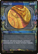 Filter Out (Halo Foil) (MAT-191) (Showcase) [March of the Machine: The Aftermath] Foil