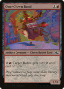 One-Clown Band (Galaxy Foil) (UNF-403) [Unfinity] Foil