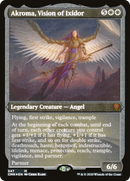 Akroma, Vision of Ixidor (Foil Etched) (CMR-547) [Commander Legends] Etched Foil